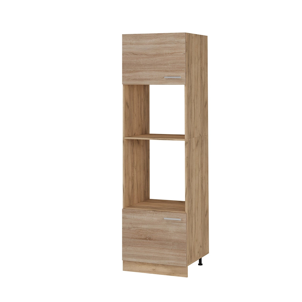 Mobile cucina microonde R-Line Sonoma/Rovere dorato 60 cm Vicco