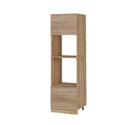 Mobile cucina microonde R-Line Sonoma/Rovere dorato 60 cm Vicco