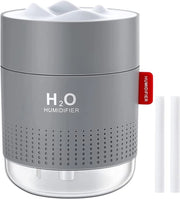 Ultrasuoni silenzioso umidificatore d'aria - 500 ml, 2 modalità di nebbia, spegnimento automatico con led per casa, ufficio, soggiorno, camera dei bambini
