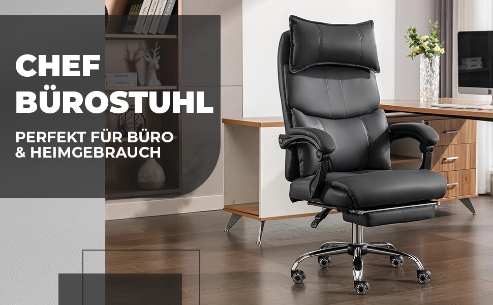 Sedia da ufficio ergonomica in tessuto tecnico con supporto lombare regolabile e braccioli imbottiti nera