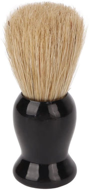 Spazzola da barba con setole in imitazione di pelo di maiale - manico in legno - spazzola per schiuma da barba - consigli di manutenzione - per uso domestico