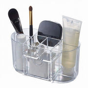 Trade Shop - Organizer Trasparente Crilex Per Creme Trucco Cosmetici Makeup 8 Scomparti 59064 -