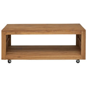 Tavolino da salotto | Tavolino da caff¨¨ | Tavolino da Soggiorno 110x60x40 cm in Legno Massello di Teak