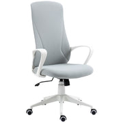 Easycomfort Sedia da Ufficio Ergonomica con Altezza Regolabile e Funzione di Inclinazione, 62x56x110-119.5 cm
