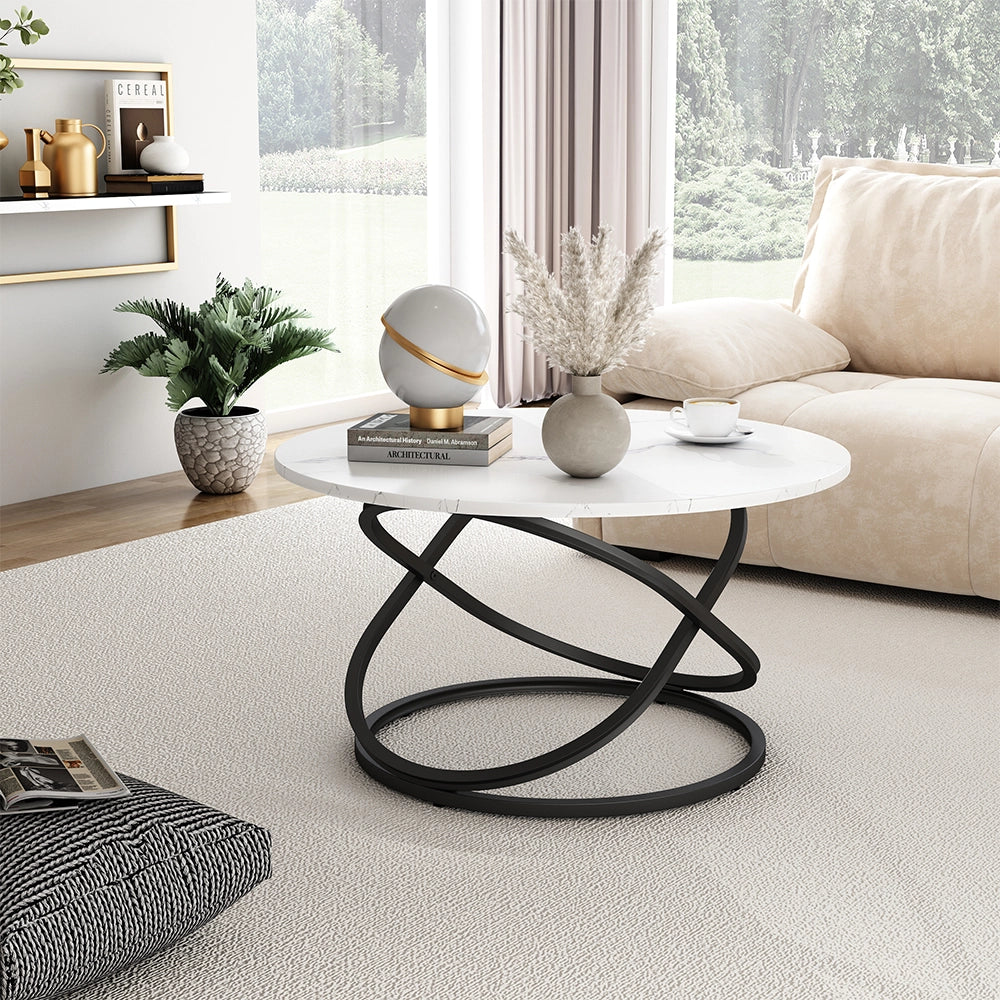 Vicco Tavolino Bianco 79.5 x 46 cm con ampia superficie di lavoro