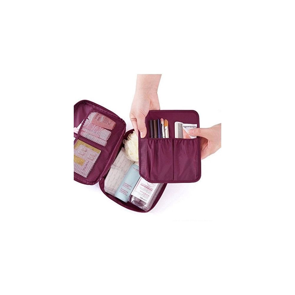 Trade Shop - Beauty Case Borsello Trucco Make Up Trousse Tasca Sacchetto Da Viaggio Organizzatore -