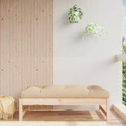 Sedia da giardino-Poggiapiedi da Giardino 120x80 cm in Legno Massello di Pino 134707