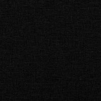 Letto da Giorno Nero 80x200 cm in Tessuto 354108