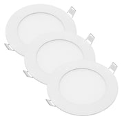 Pannello led incasso 110 cm 6watt slim tondo alimentatore incluso 4500k pezzi 3