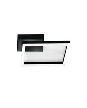 Plafoniera BARD a led moderna 22W Nero 3394-21-101 Fabas Luce