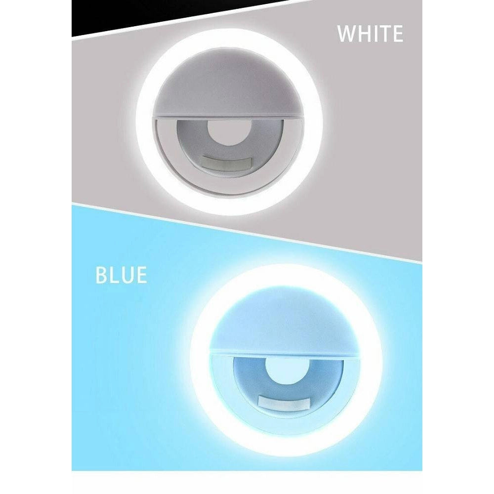 Trade Shop - Anello Luminoso A Led Per Selfie Tik Tok Luce Ring Light Telefono Ricaricabile -