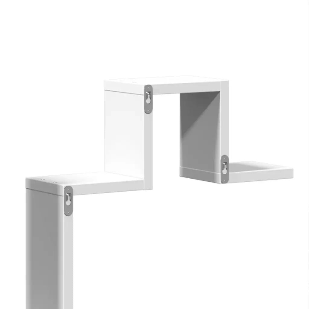 Scaffale a parete | Ripiano a parete | Mensola a parete Bianco 104,5x10x43 cm in Legno Multistrato