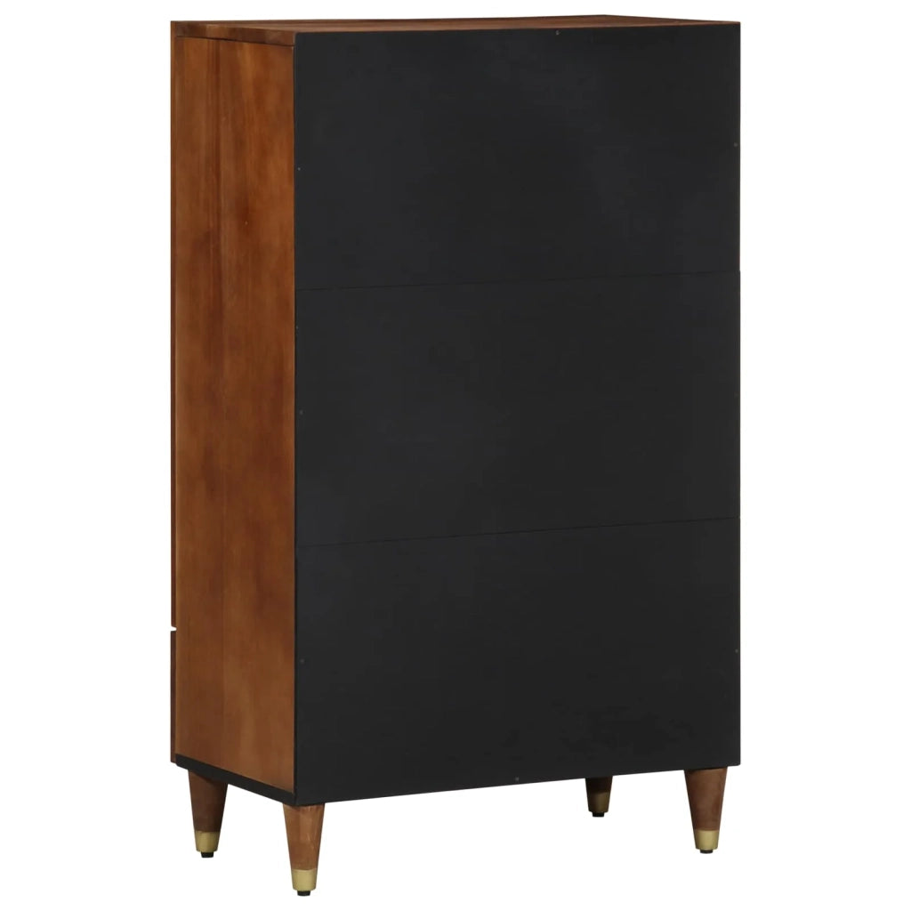 Credenza Marrone 60 x 33 x 100 cm Legno di mango massello 4018766