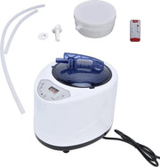 Generatore di Vapore per Sauna 26 Litri Portatile in Acciaio Inossidabile - Visualizzazione Orario per Bagno SPA a Casa - Detox del Corpo - Rinnovamento della Pelle (Fusto per Presa EU)