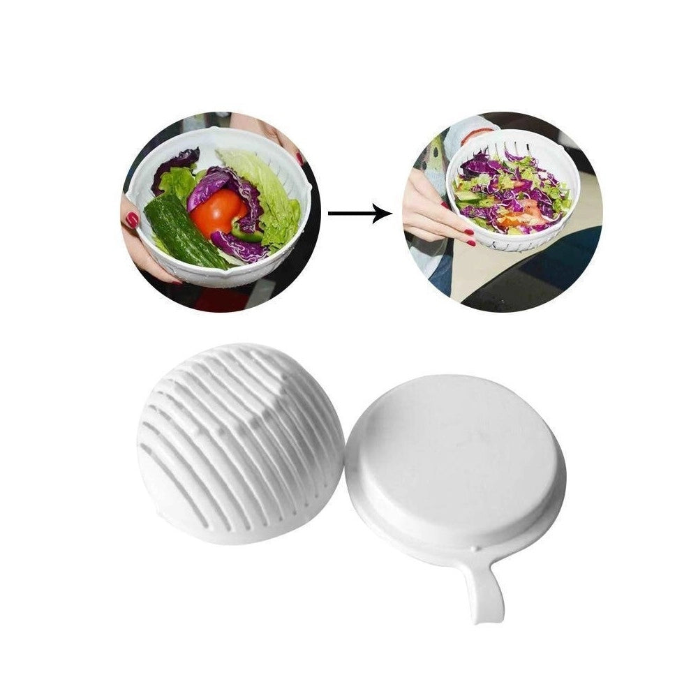 Trade Shop - Affettatutto Frutta Verdura Taglia Trita Sminuzza Affetta Insalata Frutta -