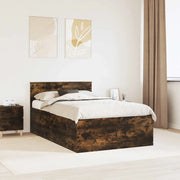 Struttura del letto Rovere fumé 120 x 200 cm Legno multistrato 3408603