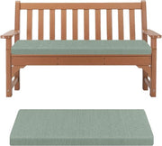 Cuscino per giardino - Cuscino per sedile esterno resistente alle abrasioni - 1 pezzo - Verde - 160X40X5CM