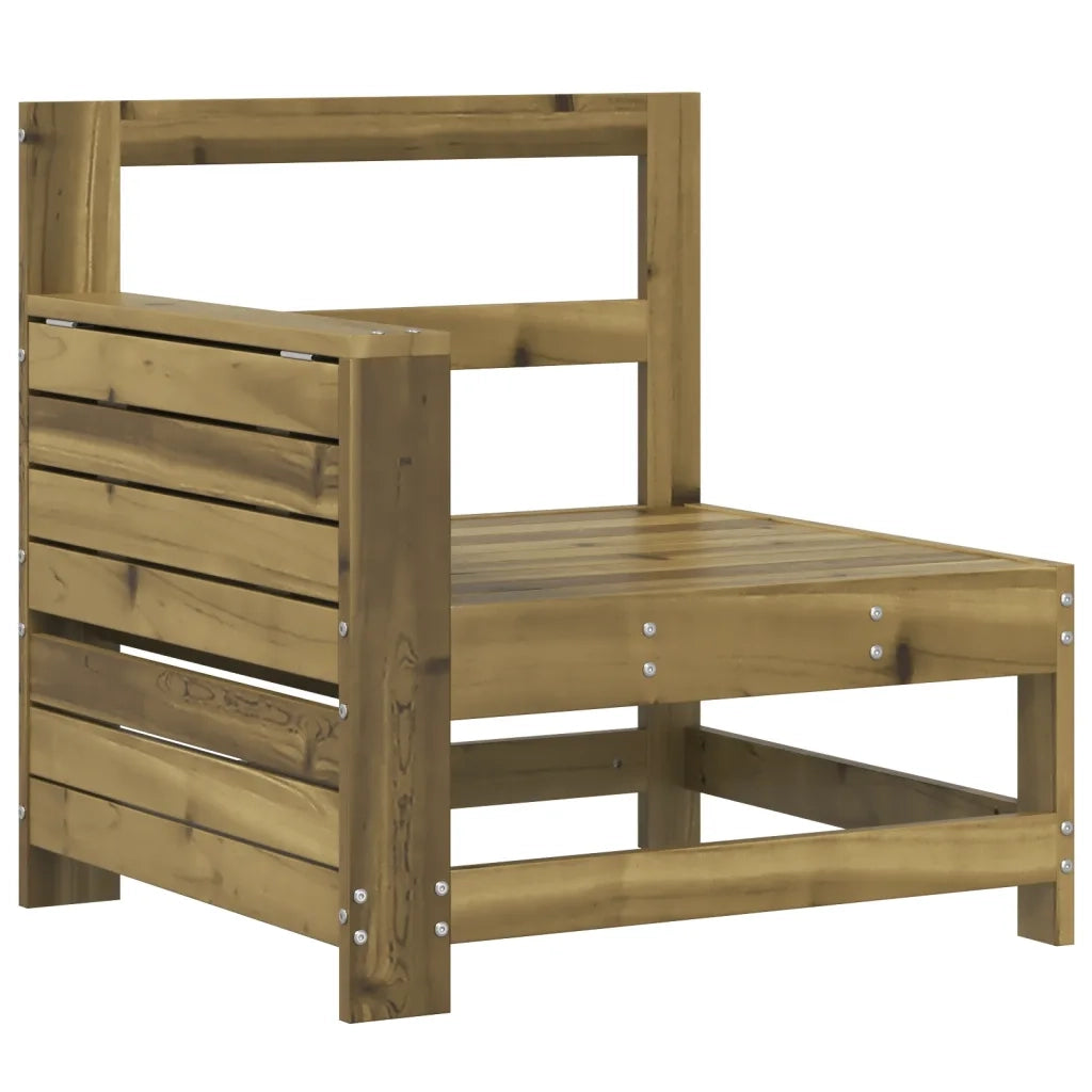 Set Divani da Giardino 5 pz in Legno Impregnato di Pino 3250815