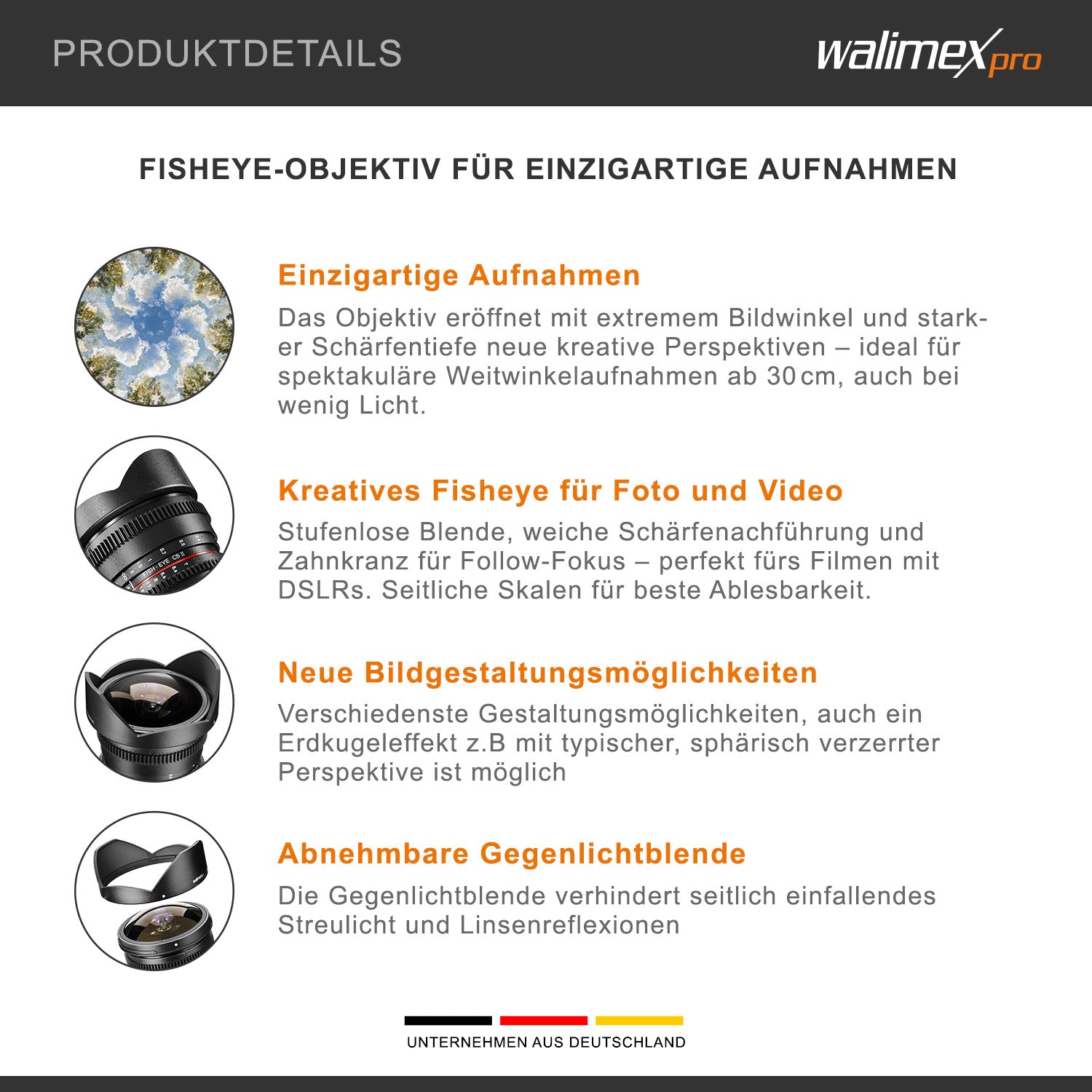 8/3,8 Fisheye II Video APS-C Nikon F