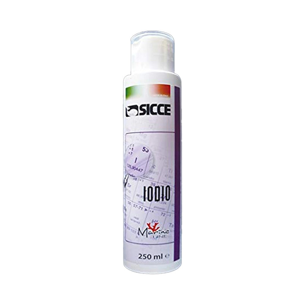 Sicce Iodio Liquido 250ml - integratore di iodio concentrato per acquari marini
