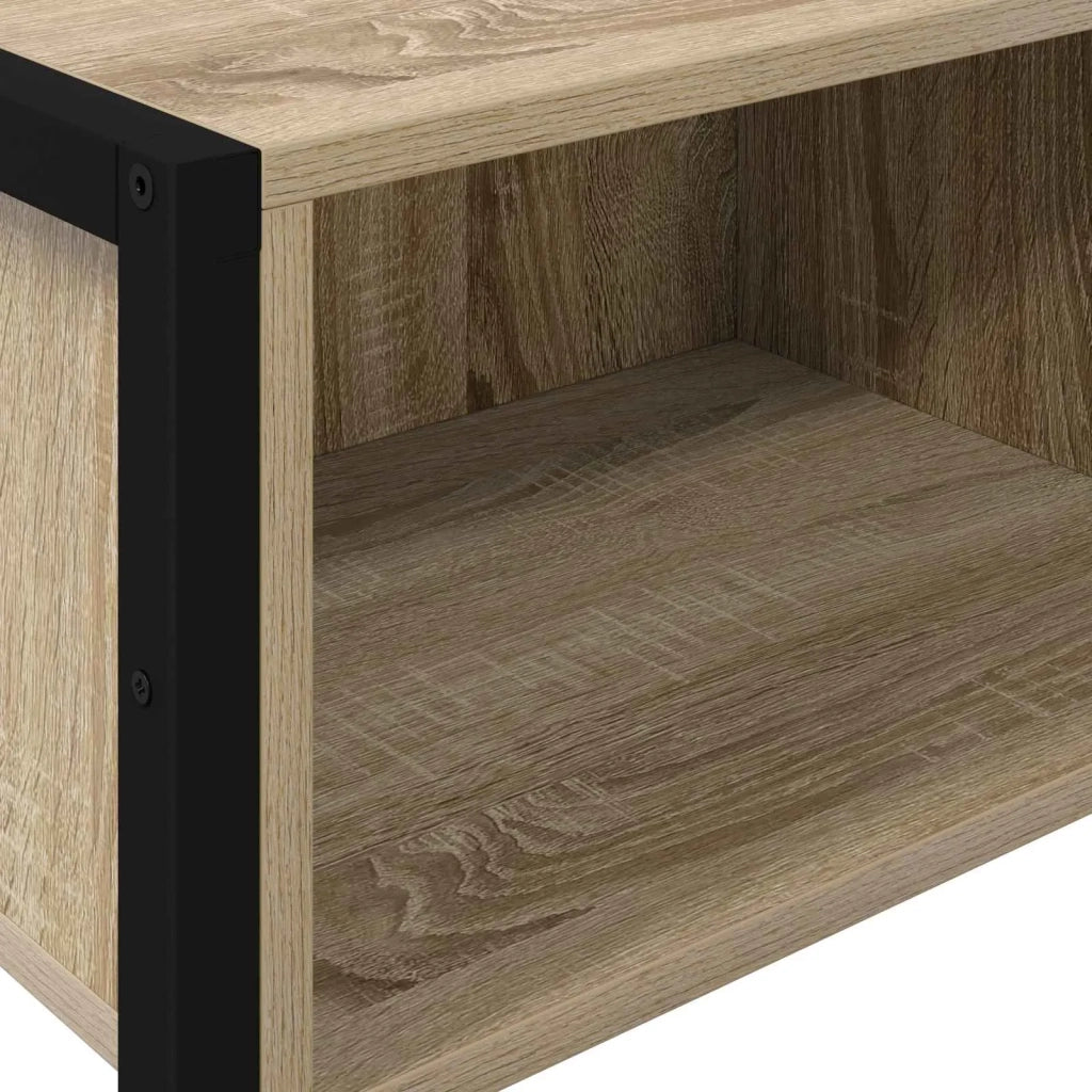 Tavolino Sonoma 100 x 36 x 75 cm Legno multistrato 886691