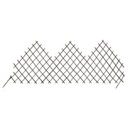Recinzione a Traliccio 5 pz 170x75 cm in Salice 147794