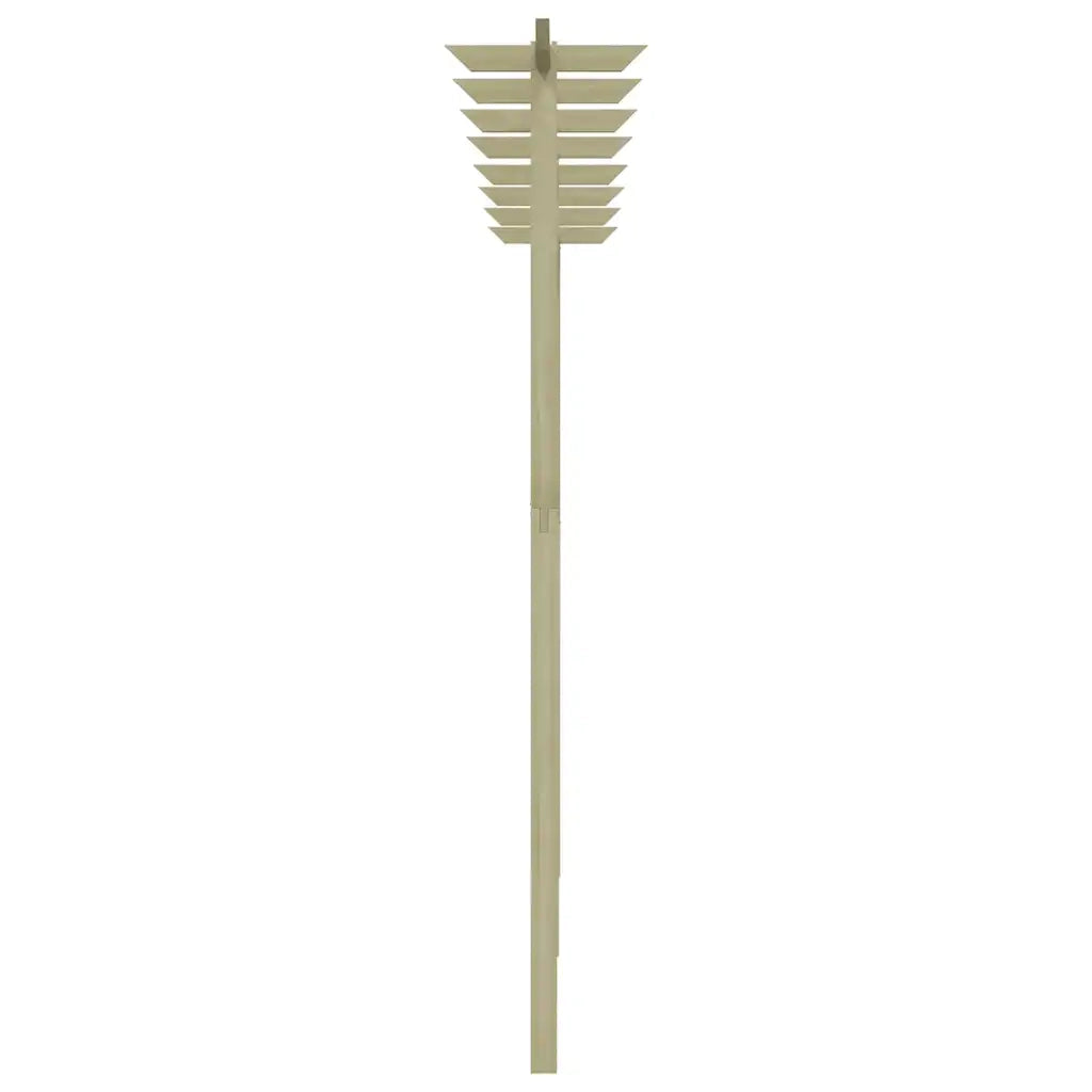 Pergolato da Giardino-Gazebo da giardino 410x40x203 cm in Legno
