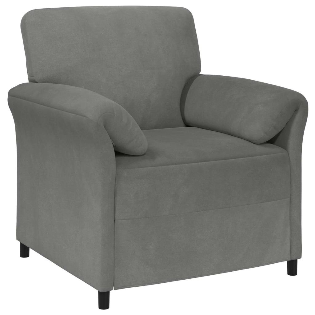 Set di divani 2 pz Grigio Scuro Velluto 3424886