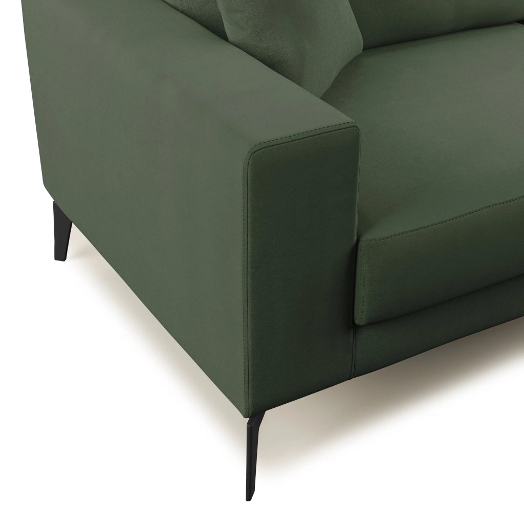 Prestige Divano design moderno T11 186 cm verde