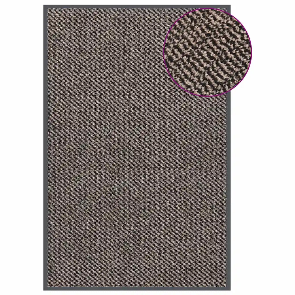 Zerbino Trapuntato 120x180 cm Marrone Scuro 326942