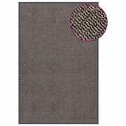 Zerbino Trapuntato 120x180 cm Marrone Scuro 326942