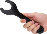 Chiave per Bicicletta in Acciaio di Carbone - Adattabile - Duraturo - 22 cm - 2 Facce - Chiave per Bicicletta