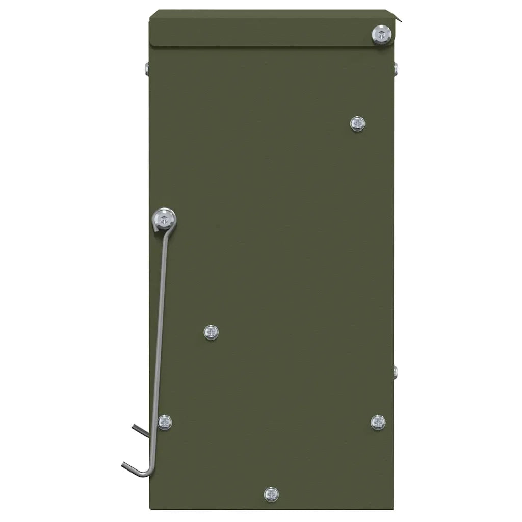 Mangiatore per conigli Verde oliva 20 x 12,5 x 25 cm 874589