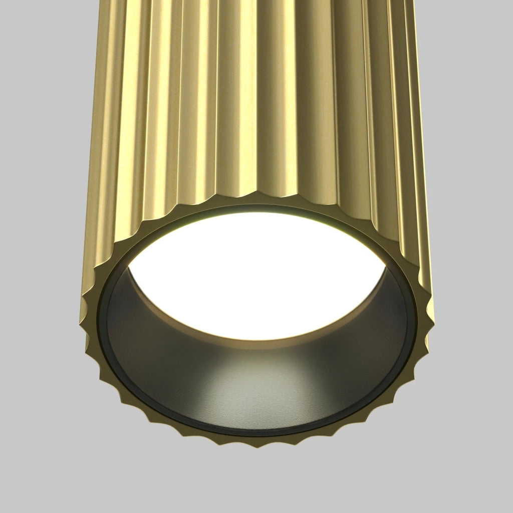Maytoni Sospensione Design Calipso 1 luce GU10 ottone alluminio