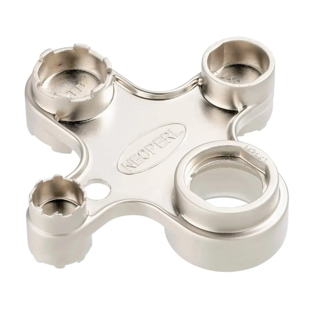CHIAVE PER AERATORE UNIVERSALE NICKELATA - MM 18-22-24-28  - NEO