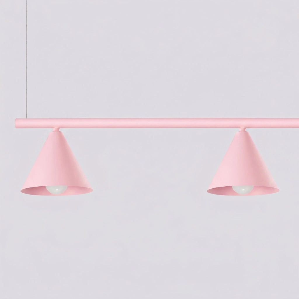 Lampadario NOX 4L rosa