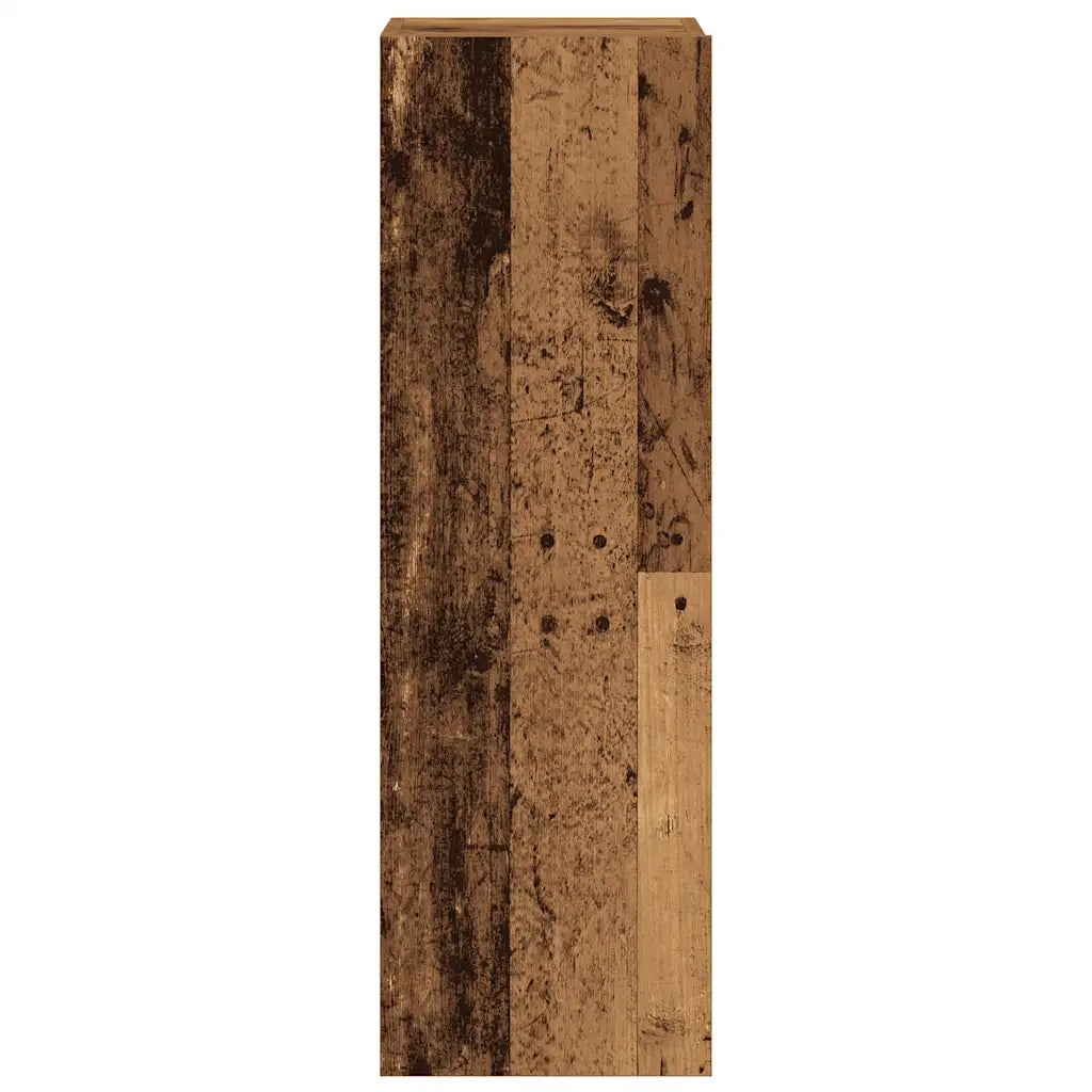 Mobili TV a Parete 3 pz Legno Antico in Legno Multistrato