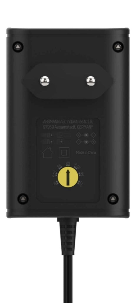 Ansmann 1201-0023 adattatore e invertitore Interno 12 W Nero