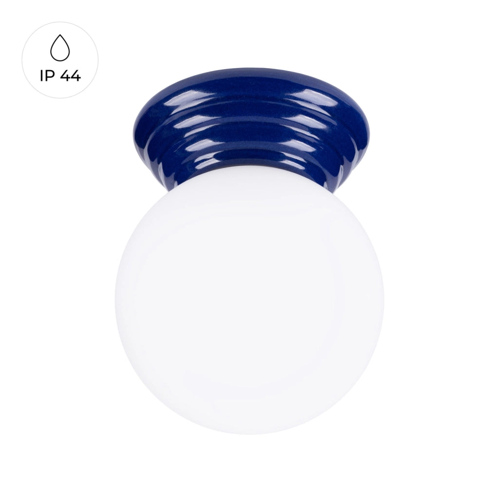 Plafoniera bagno ALBANO Pure Lume sfera opale G9 IP44