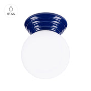 Plafoniera bagno ALBANO Pure Lume sfera opale G9 IP44