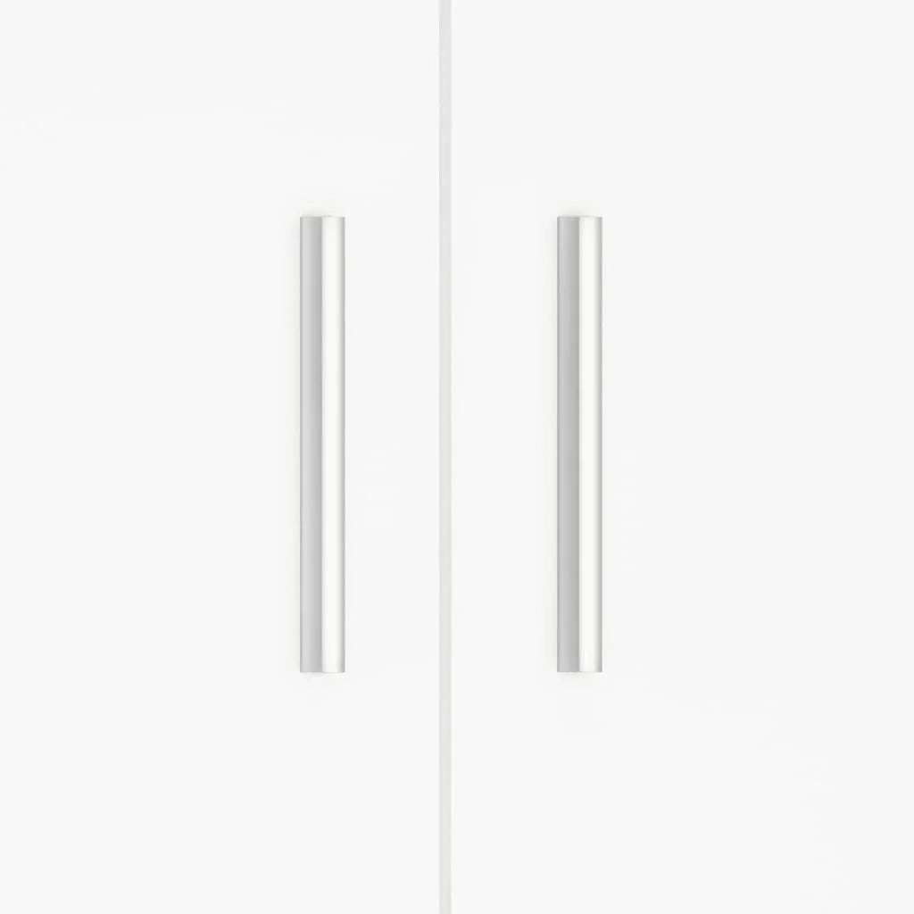 Base per mobiletto per acquario 81 x 36 x 73 cm legno ingegnerizzato bianco 02_0045073