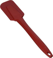 Schrappatore per pavimenti in silicone grande 28 cm, 100% metallo in silicone, lavastoviglie resistente, resistente al calore, schiaccia silicone, rosso