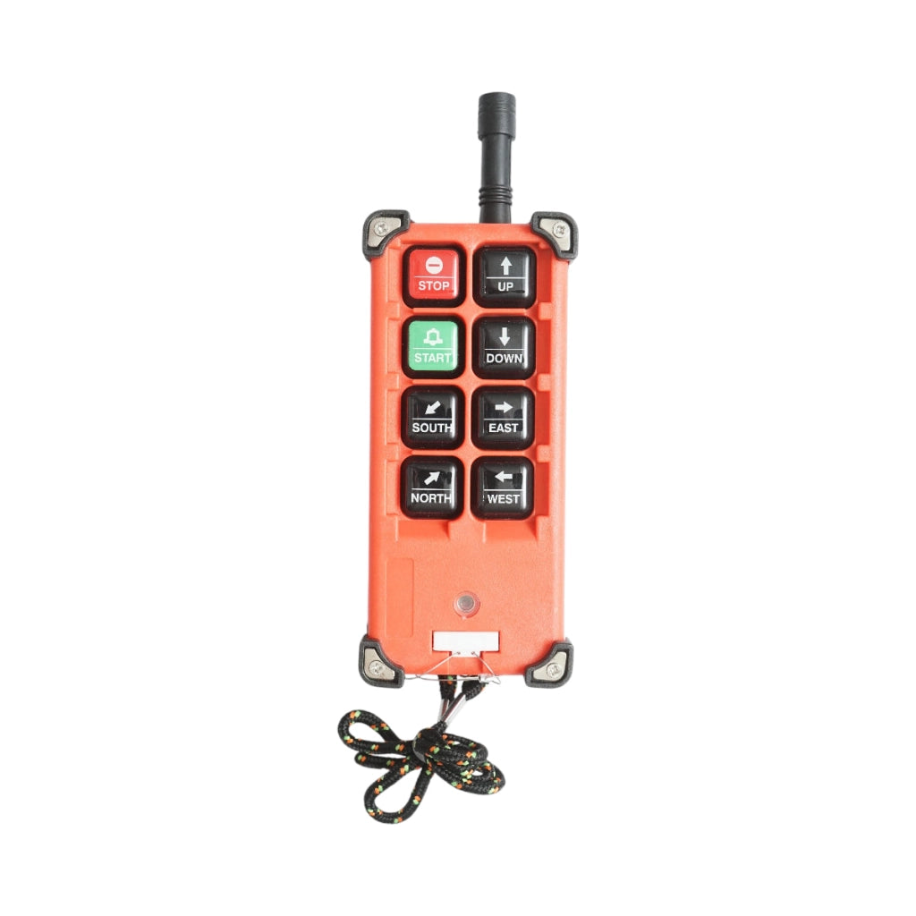 Telecomando wireless industriale AC 220V con 6 comandi IP65 Breckner Germany