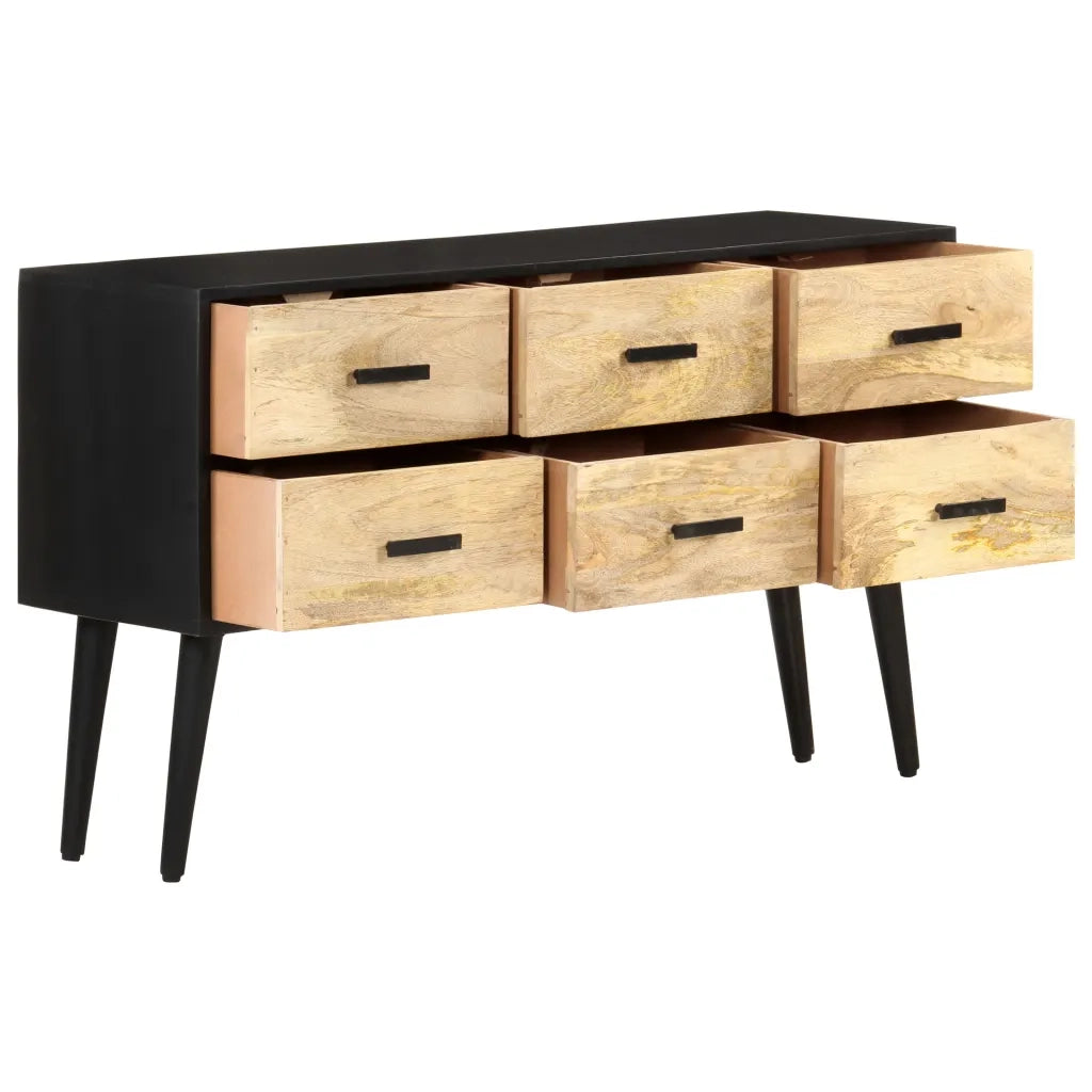 Credenza 110x33x64 cm in Legno Massello di Mango 322678