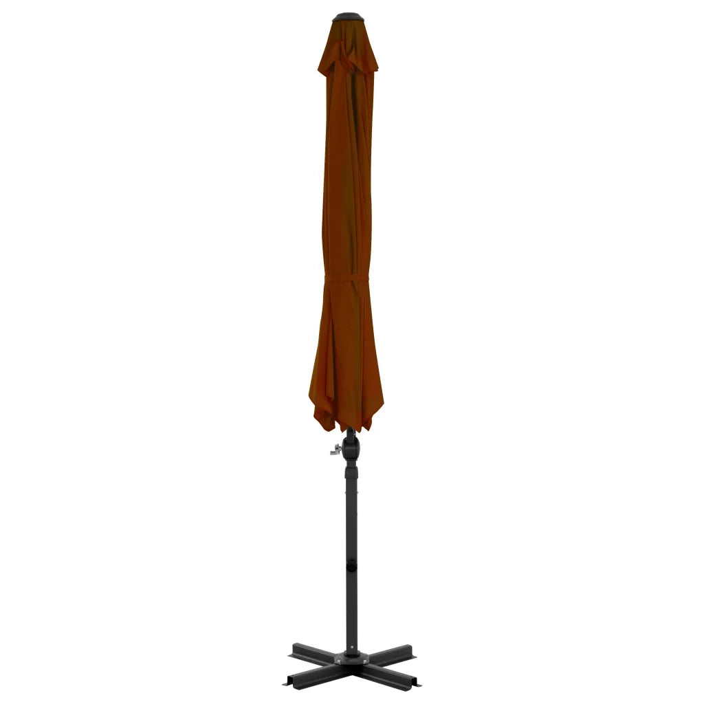 Ombrellone a Sbalzo con Palo in Alluminio 300 cm Antracite 312307