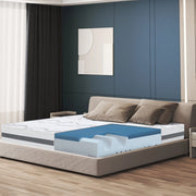 Materasso in Memory Foam Singolo 85x205 Altezza 22 cm | Rigidità media/alta | Tessuto Anallergico e Traspirante | Proprieta' Ortopediche Automodellanti | Prodotto in Italia