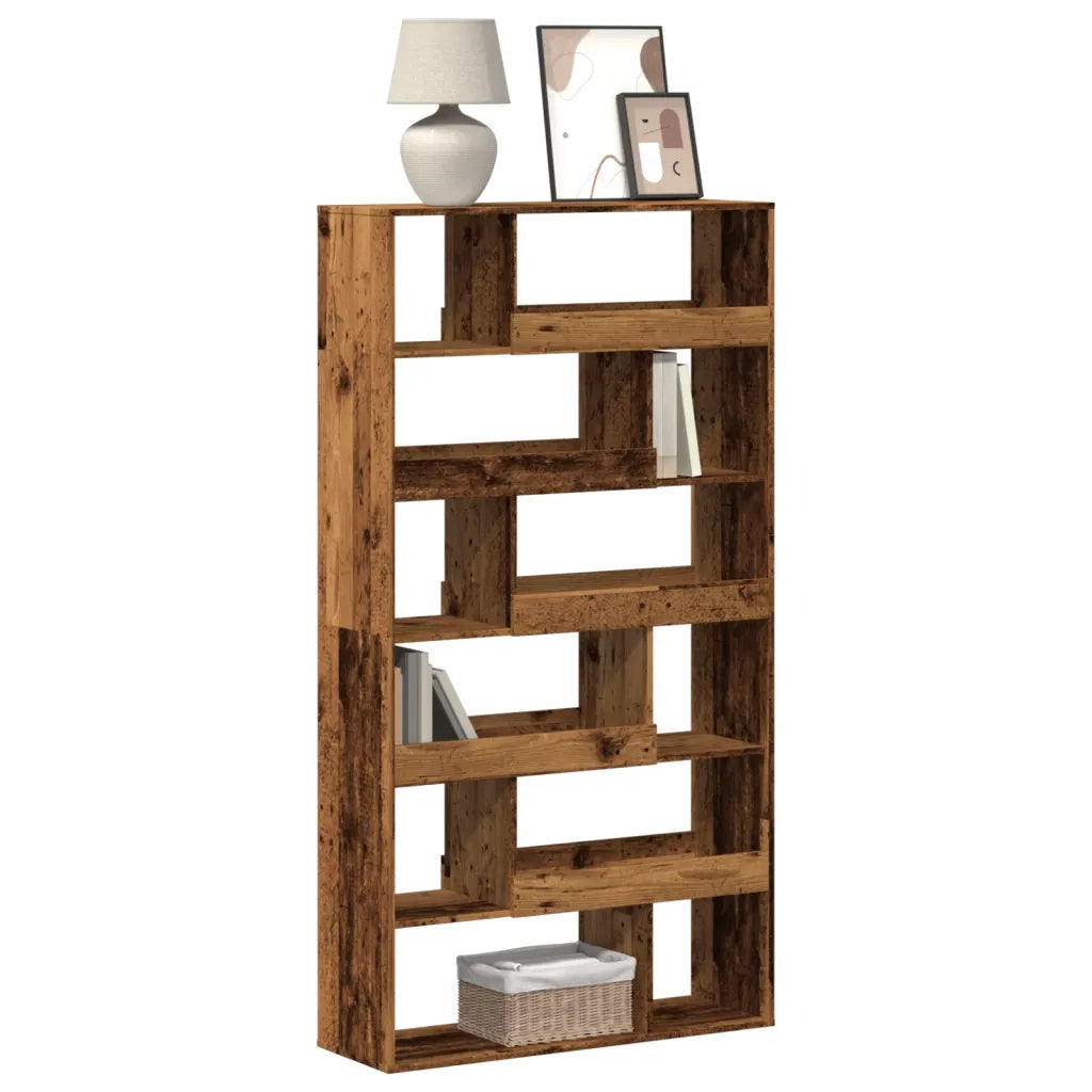 vidaXL Libreria Legno Antico 100x33x187,5 cm in Truciolato