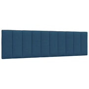 Coussin de tête de lit Hanko bleu 180 cm tissu