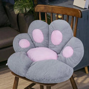 Cuscino per sedere Schattige Kattenpoot - Piuma Comfort - Cuscino per pavimento - Lavabile in macchina - Forma universale - Dimensioni 70 x 60 cm - Riduce pressione e dolore