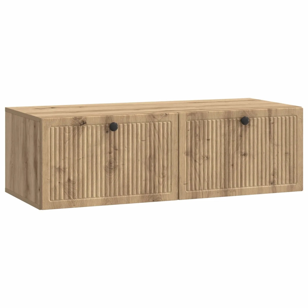 Mobile Porta TV da Muro Rovere Artigianale 98 x 41 x 30 cm